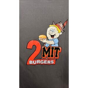 2 MIT Burgers tee 2XL